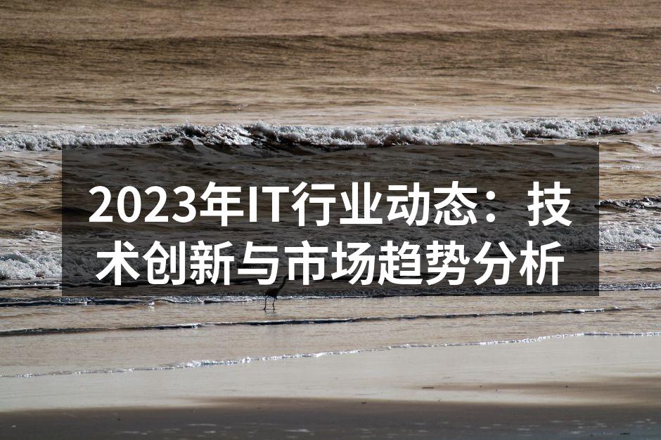 2023年IT行业动态：技术创新与市场趋
